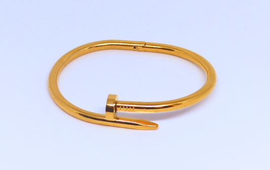 Armband - Nagel - gold